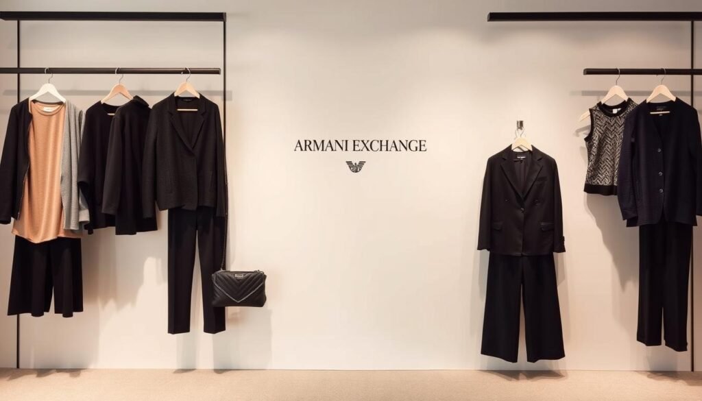 Armani Exchange capsule wardrobe