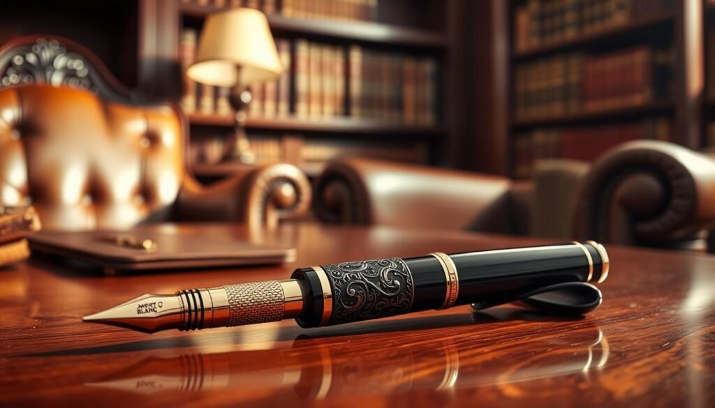 Mont Blanc luxury item maintenance